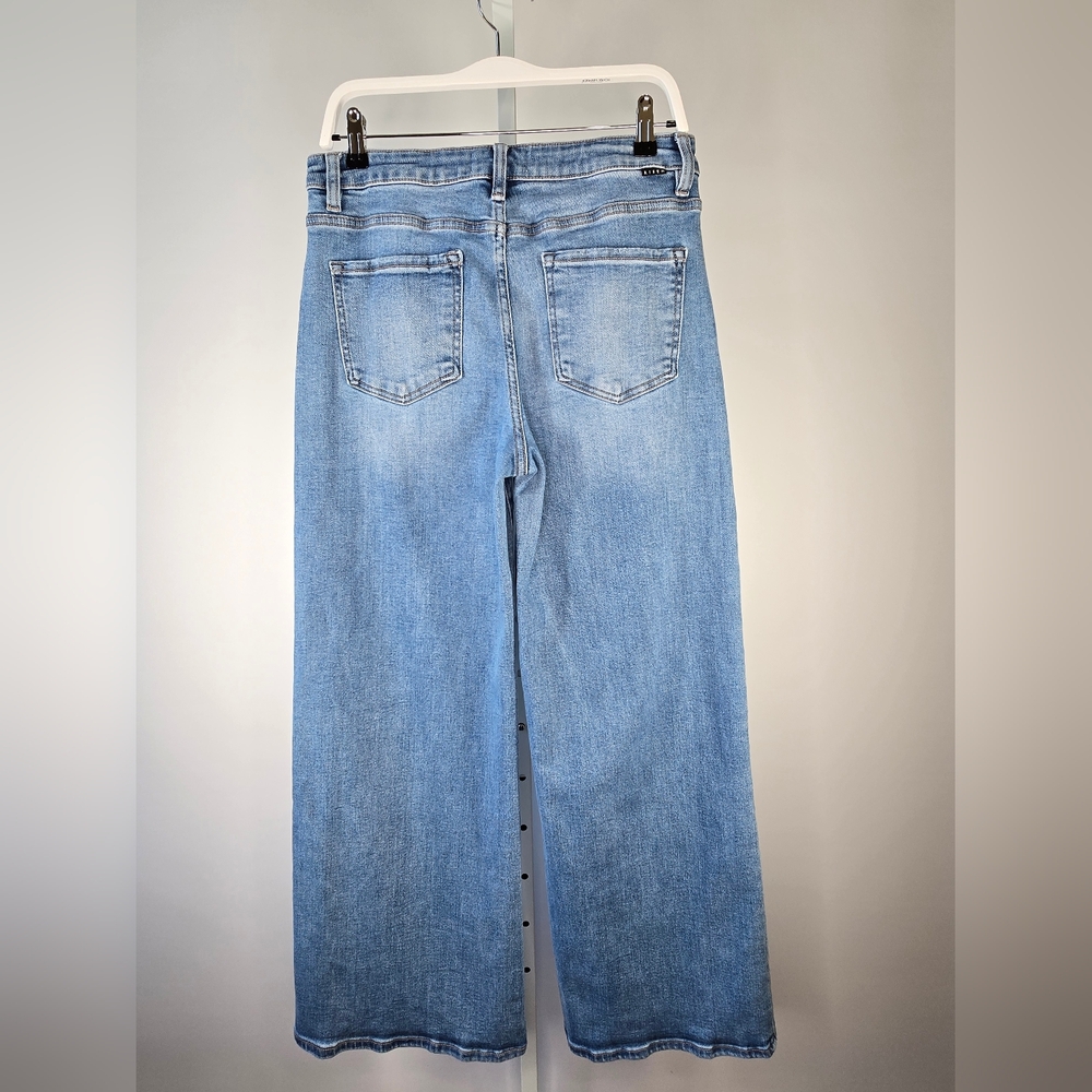Risen Los Angeles High Rise Wide Leg Jeans Women's Size 11/30 - Picture 6 of 14
